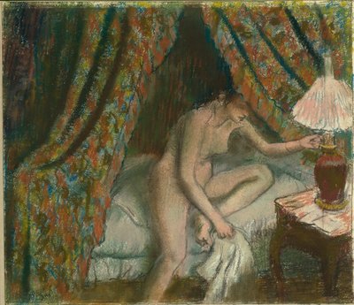 Retiring by Hilaire Germain Edgar Degas