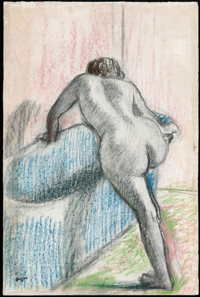 The Bath by Hilaire Germain Edgar Degas