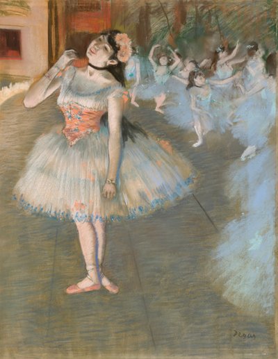 The Star by Hilaire Germain Edgar Degas