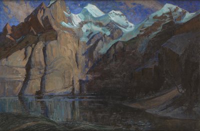 Nocturne des Alpes by Hilda Marion Hechle