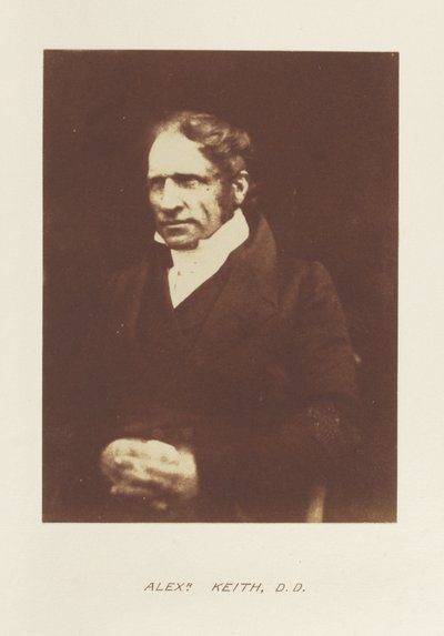 Alexander Keith, D.D. by Hill and Adamson