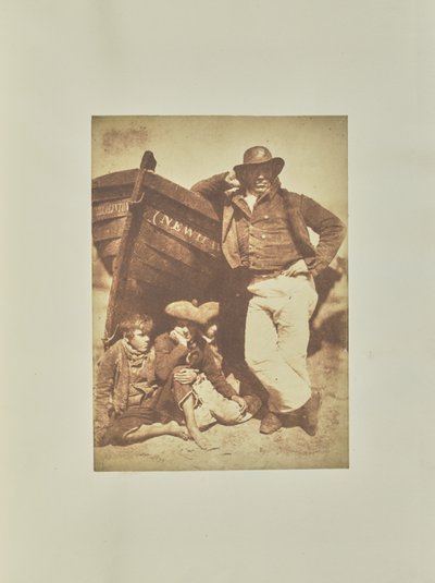 James Linton and Three Boys by Hill and Adamson