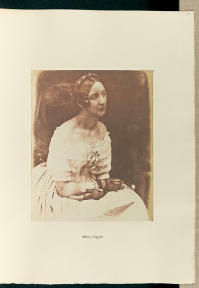 Miss Rigby by Hill and Adamson