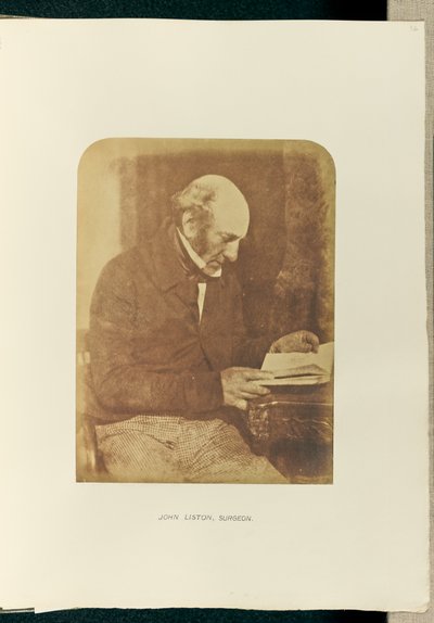 Robert Liston by Hill and Adamson
