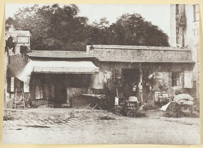 Antique Dealers on Rue de Rocher by Hippolyte Bayard