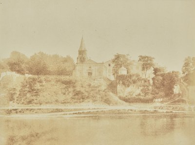 Church and Château of Saint-Ouen by Hippolyte Bayard