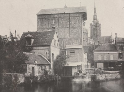 View of Évreux by Hippolyte Bayard