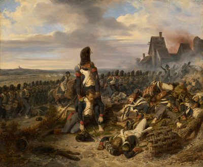 Battle Scene by Hippolyte Bellange