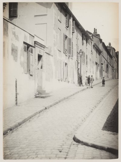 A street in Montmartre, Paris, c.1890 by Hippolyte Blancard