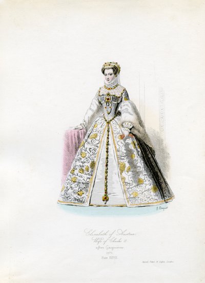 Elisabeth of Austria by Hippolyte Louis and Polydore Pauquet