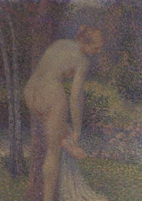 The Bather by Hippolyte Petitjean