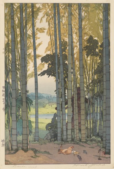 Bamboo Wood by Hiroshi Yoshida