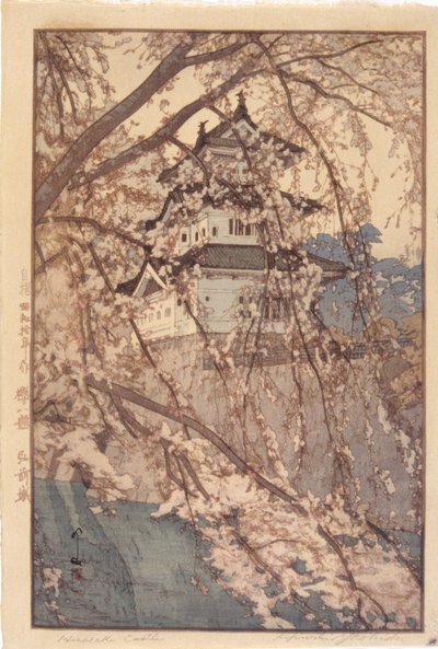 Hirosaki Castle by Hiroshi Yoshida