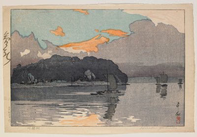 Tone River - Day, Taisho era by Hiroshi Yoshida