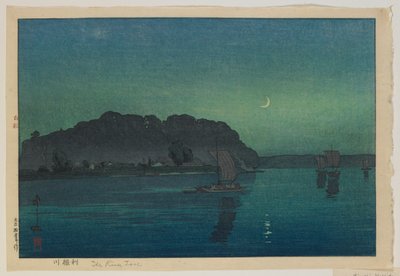 Tone River, Taisho era by Hiroshi Yoshida