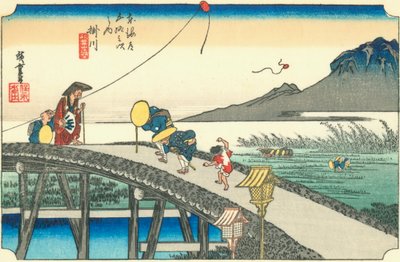 Kakegawa by Hiroshige