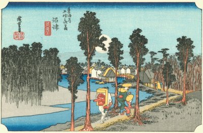 Numazu by Hiroshige