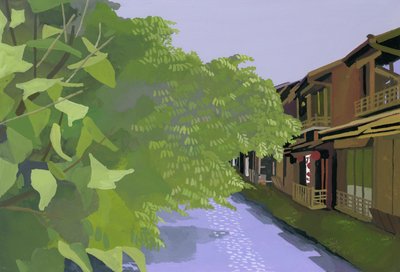 Kyoto Takase River by Hiroyuki Izutsu