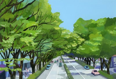 Tokyo, Omotesando, Harajuku by Hiroyuki Izutsu