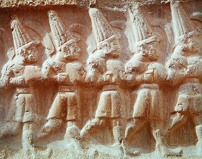 Procession of the Armed Gods (detail) by Hittite