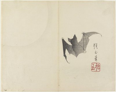Bat and Moon by Hogyoku