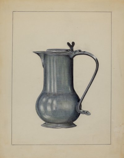 Pewter Coffee Pot, 1936 by Holger Hansen