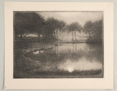Moonlight by Holger Valdemar Rasmussen Magaard