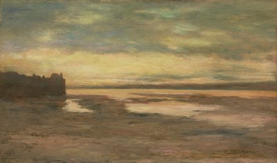 Evening on the Thames by Homer Dodge Martin