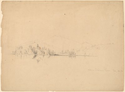 Upper Saranac Lake by Homer Dodge Martin