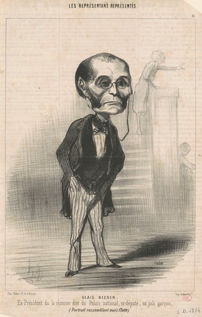 A.O. Glais-Bizoin by Honoré Daumier