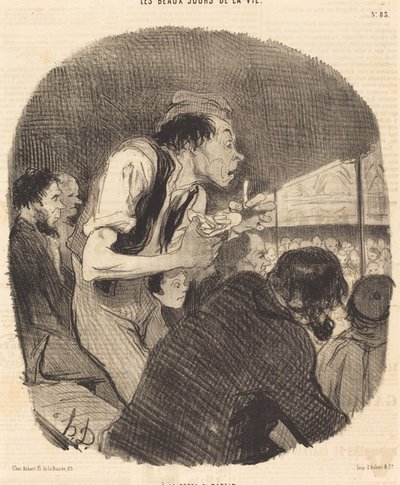 At the Saint-Martin Gate by Honoré Daumier