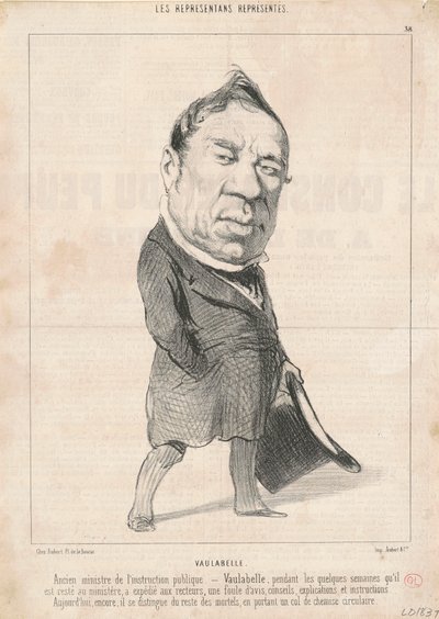 Achille Tenaille de Vaulabelle by Honoré Daumier