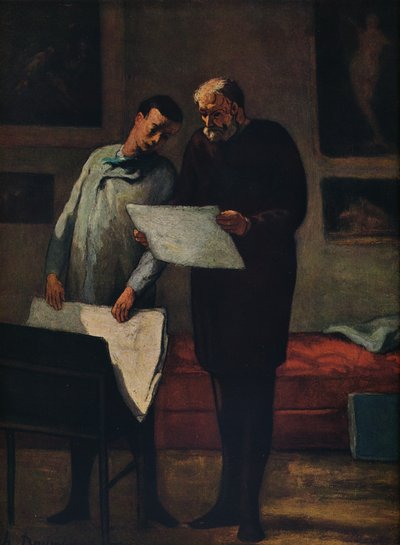 Advice to a Young Artist by Honoré Daumier