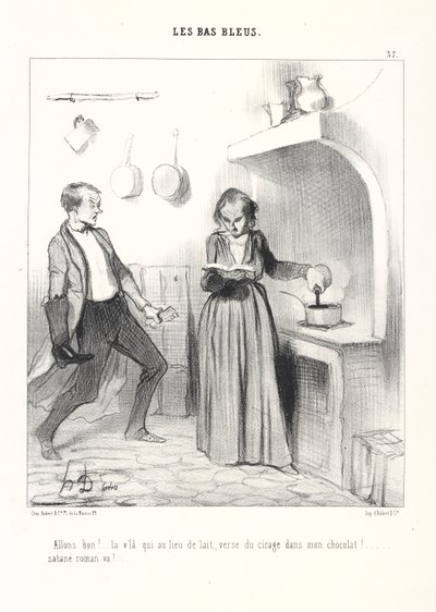 Allons bon! by Honoré Daumier