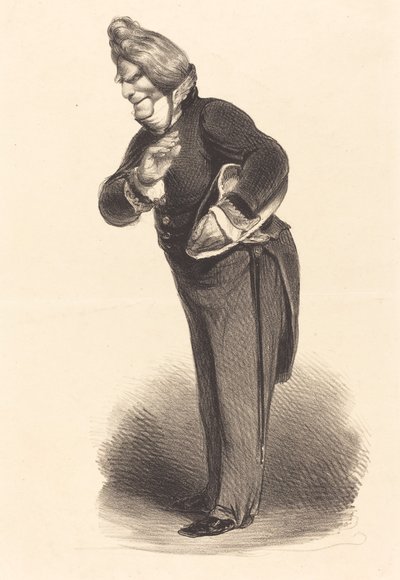 Admiral Verhuel by Honoré Daumier