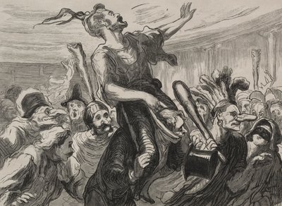 Opera Ball: Long Live the Flambards by Honoré Daumier