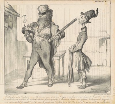 Bertrand, I Adore Industry... by Honoré Daumier