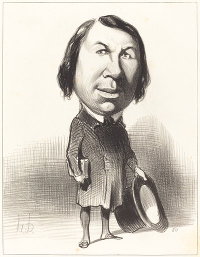 Count of Montalembert by Honoré Daumier