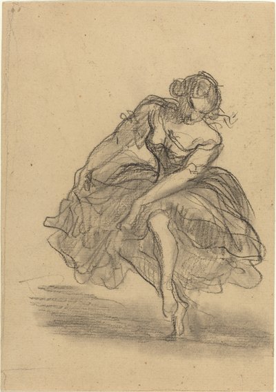 Dancer by Honoré Daumier