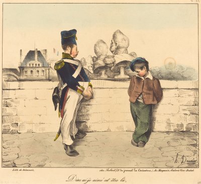 God, Did I Love That Being by Honoré Daumier