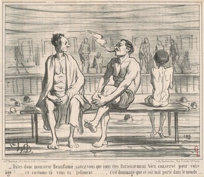 So, Mr. Beaufumé... by Honoré Daumier