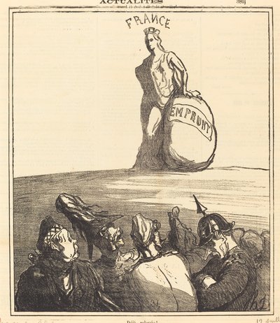 Already Raised! by Honoré Daumier