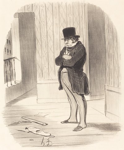 Moved! by Honoré Daumier