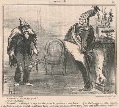 Where Do You Come From? by Honoré Daumier