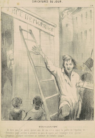 Disillusion! by Honoré Daumier