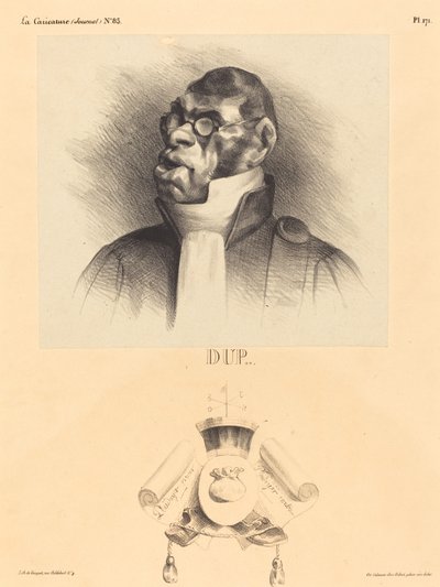 Dupin Ainé by Honoré Daumier