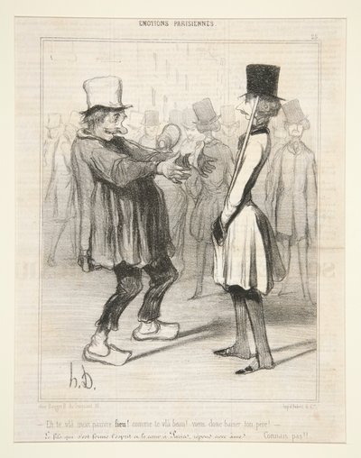 Eh, te v by Honoré Daumier