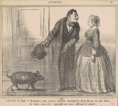 Gifts of 1856 ... by Honoré Daumier