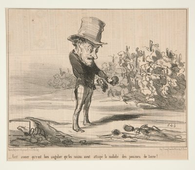 Faut avouer qu by Honoré Daumier