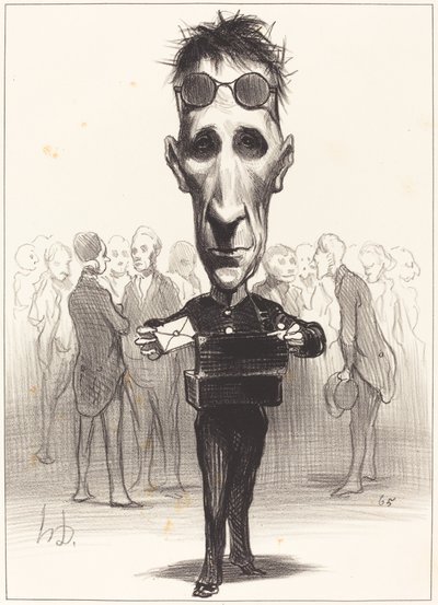 Félix Saint-Priest by Honoré Daumier